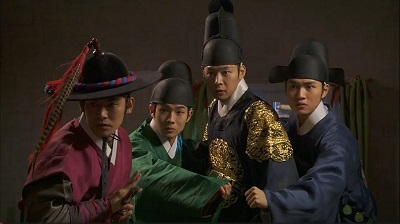 Rooftop Prince Korean Drama - Choi Woo Sik, Park Yoo Chun, Lee Min Ho
